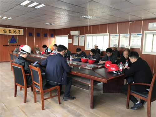 【一线投影】至尊国际集团山水文园项目顺利通过怀远县2020年下半年质量执法检查