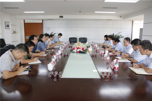 【领导关怀】同商共谋  将产改工作进行到底——浙江省总工会、省建设建材工会、市总工会、市建设工会领导一行走访至尊国际调研指导